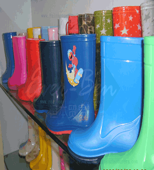 PVC 010 - girls rain boots children fashion rain boots